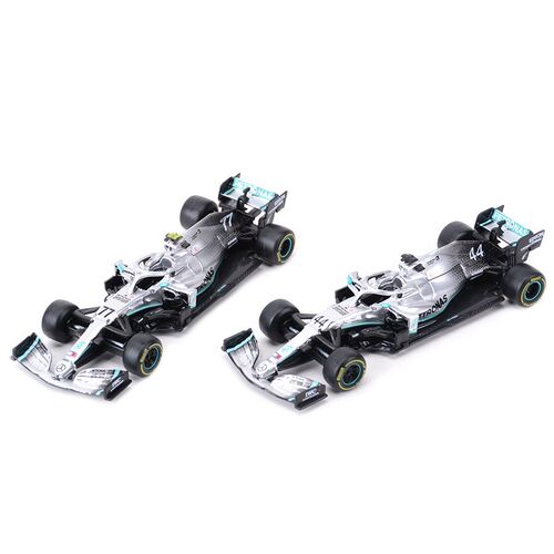 143 2019 W10 #77 #44 W07 #6 #44 F1 Racing Formula Car Stati
