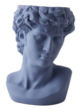 Portrait Figurines Ceramic Vase Mythical Character David Dec