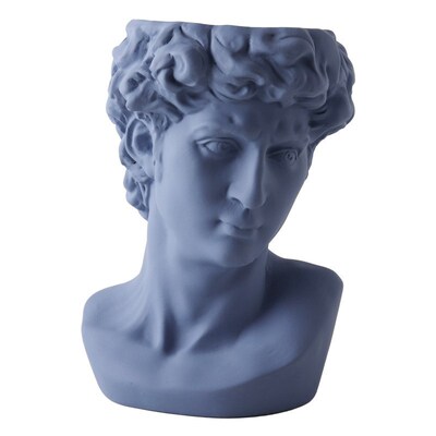 Portrait Figurines Ceramic Vase Mythical Character David Dec