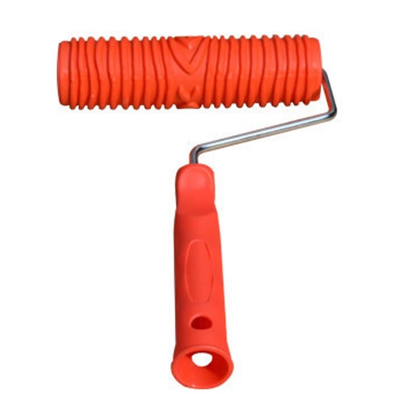 Embossed Paint Roller Sleeve Wall Texture Stencil Brush Patt