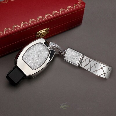 Car Key Bag Case Cover Key Holder Chain For Mercedes benz W2