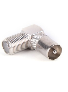 1/2pcs Aluminium Alloy 90 Degree Right Angled TV Aerial Ante