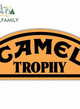 EARLFAMILY Car Sticker Camel Trophy Decal Vinyl Rearview Mi