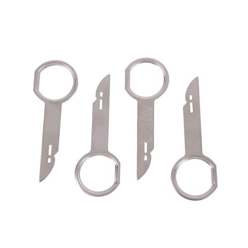 4 PCS/set 4 Keys Car Stereo Radio Removal Remove Tool