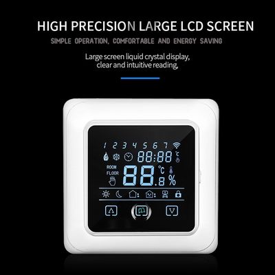 Household Programmable Thermostat Weather Station with WIFI