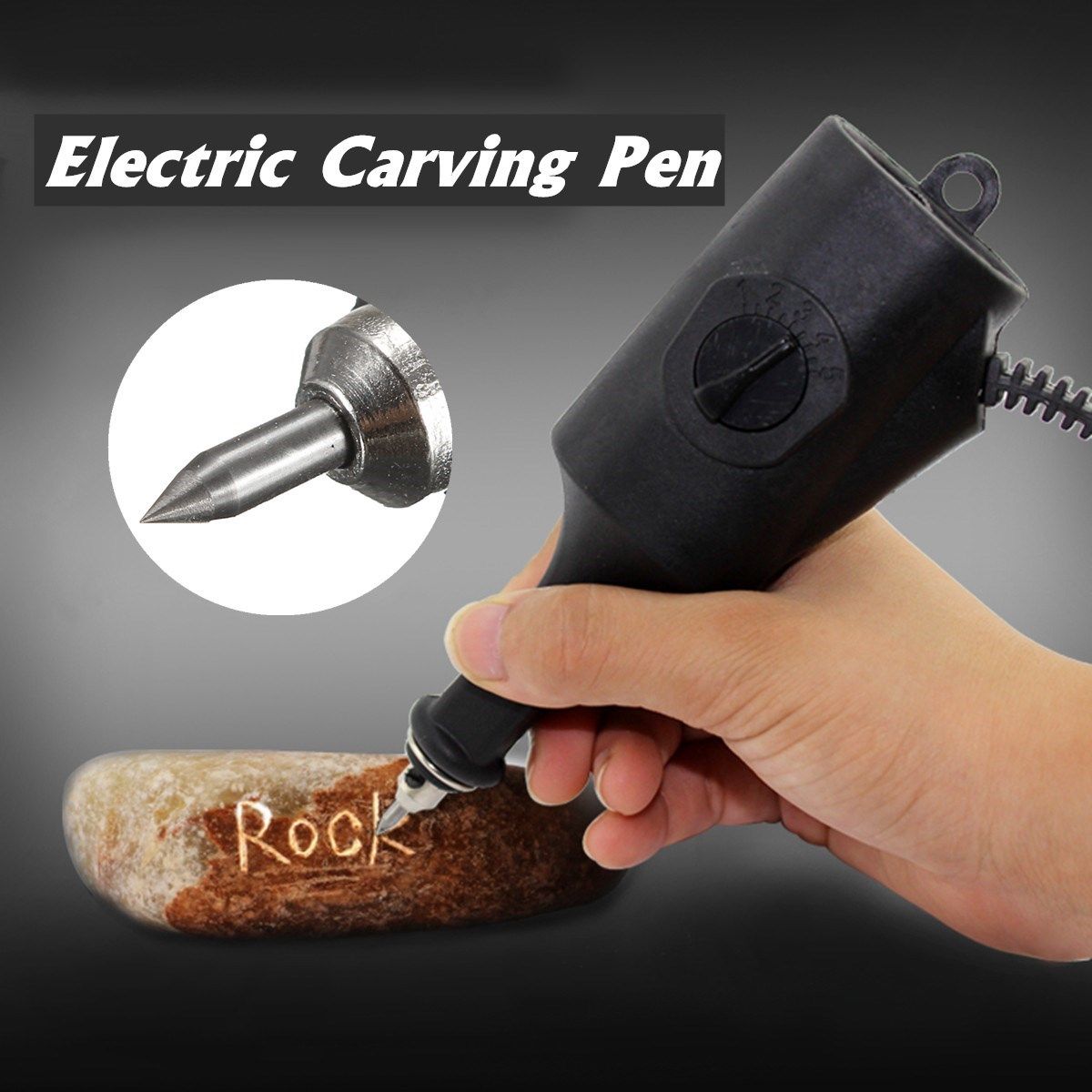 Electric Engraver Engraving Pen 5 Speeds Metal Jewelry Glass