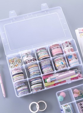 Sharkbang 100pcs with PVC Box Washi Tape Scrapbook DIY Maski