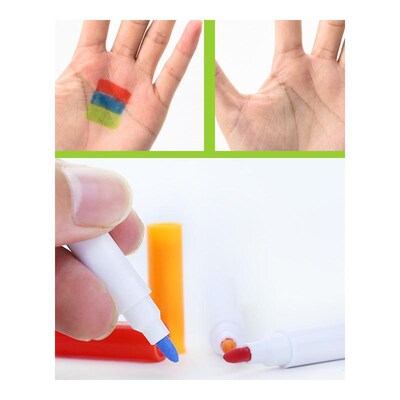 12 Pcs/set Different Colors Water-soluble Liquid Chalk Child