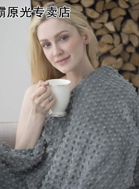 Cotton Weighted Gravity Blanket Crystal Velvet Quilt Cover S