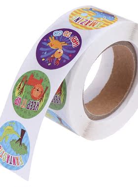 500pcs Kids Motivational Stickers Reward Stickers Encouragem