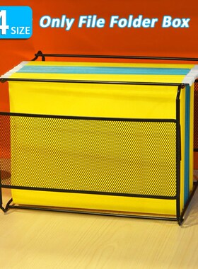Magazine Rack File Folder Box Storage Crate Stationery Home