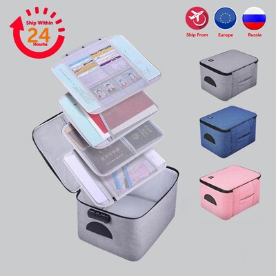 High Capacity Briefcase Heighten Multifunction Storage Docum