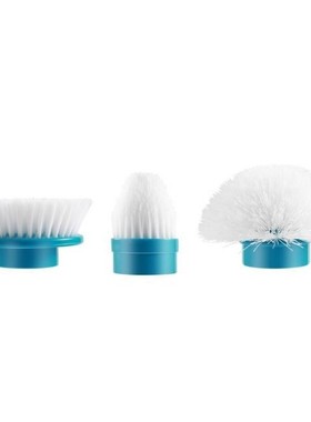 Electric Scrubber Replacement Head Cleaning Brush Set Bathtu