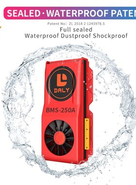 141 Fan  LiFeO4  BMS 24S 72V  3.2V 80A 100A 150A  250A  Lith