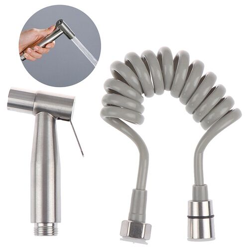 1pcs Stainless Steel Toilet Hand Held Bidet Faucet Sprayer B