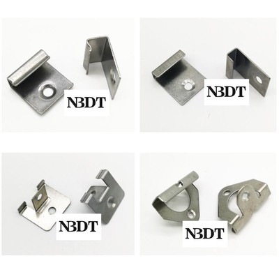 100Pcs 304 Stainless Steel Grooved WPC Flooring Composite De