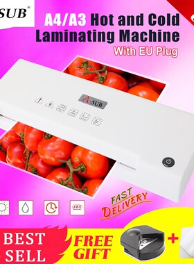 A3/A4 Hot and Cold Laminating Machine for Document Photo Bli