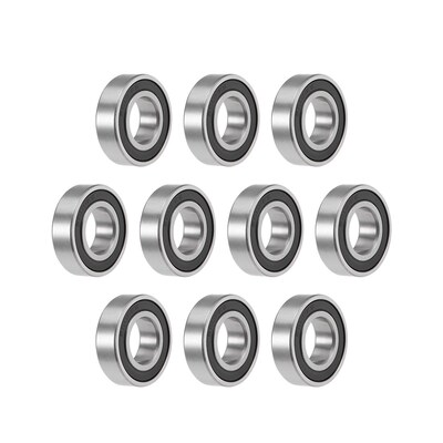 6003-2RS Ball Bearings Z2 17x35x10mm Double Shielded Carbon