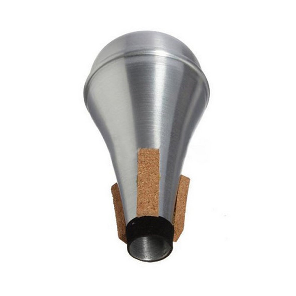 Practical Trumpet Mute Universal Silver Aluminum Alloy