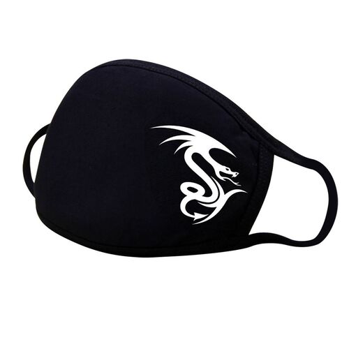 Dragon Mask Adult Fashion Designer Printed Reusable Fabric