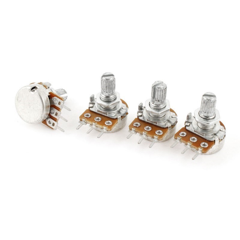 10 PCS High Quality WH148 B250K Linear Potentiometer 15mm Sh