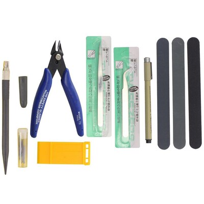 Model Tools Kit Modeler Basic Tools Craft Set Hobby Building