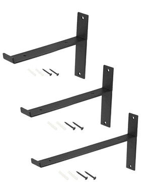 1-2PCS Wall Shelf Brackets 110lbs Heavy-duty Metal Shelf Sup