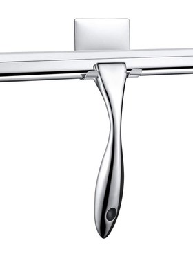 Shower Squeegee, Window Stainless Steel Wiper with Self Adhe