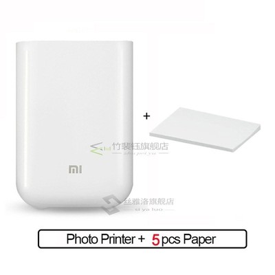 Xiaomi Bluetooth Printer ZINK Print 300dpi AR Photo Portable