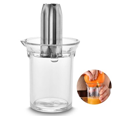Handhold Orange Lemon Juice Maker Mini Juicer Stainless Stee