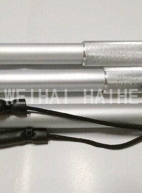 SPEARFISHING 2 METER 3 PIECES ALUMINIUM ANODIZED 5 PRONGS HA