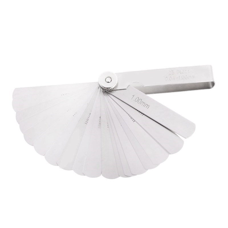 14 Blade 0.05-1mm Feeler Gauge Gage Thickness Measurment Too