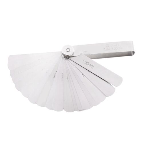 14 Blade 0.05-1mm Feeler Gauge Gage Thickness Measurment Too