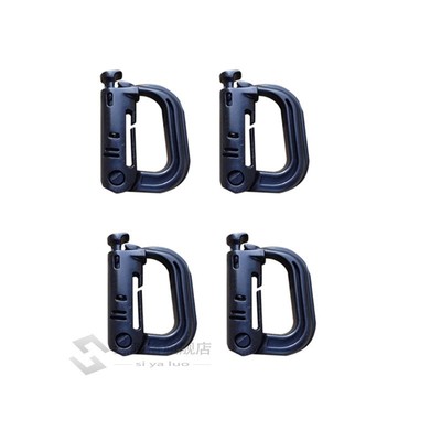Carabiner D-ring  Molle Webbing EDC attach Shackle Grimlock