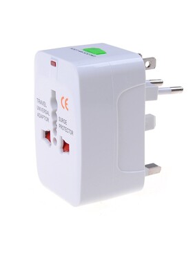 All-in-One Travel Power Plug Adaptor Converter for US UK EU