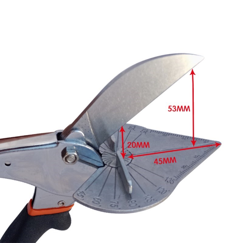 1Set 45-120 Degree Multi Angle Mitre Siding Wire Duct Cutter