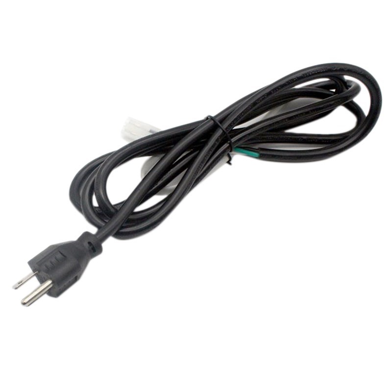 18AWG 0.824mm 3-Core Power Cord, with Open Wiring, Replaceme