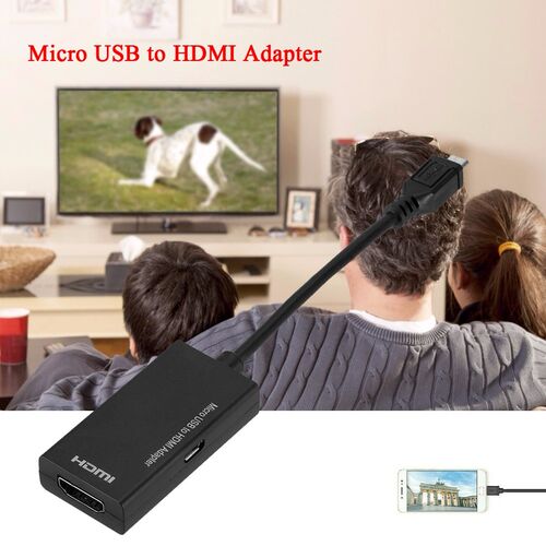 External Video Card Multi Monitor Adapter Micro USB 2.0 to