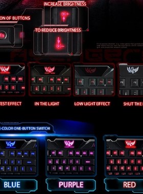 Gaming Keyboards USB Wired Gaming Keyboard Waterproof Cool L