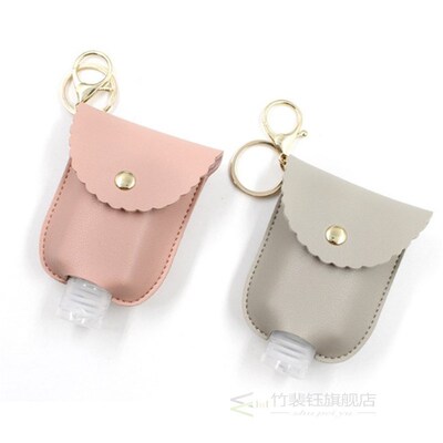Travel-Bottle Keychain-Holder Hand-Sanitizer Empty-Leak-Proo