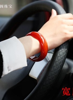 Natural red agate bracelet female jade bracelets red