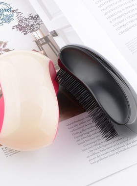 Fashion detangling hair brush soft teeth detangle comb 4 co
