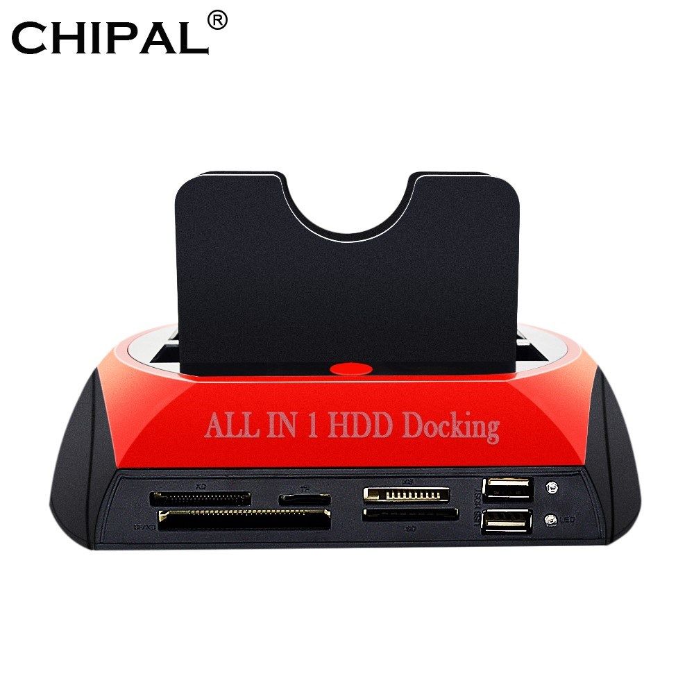 all in 1 hdd docking station sb 2.0 to 2.5" 3.5" ide sata es