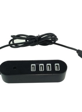 4 Port USB USB 2.0 HUB Power Adapter USB Splitter For Notebo