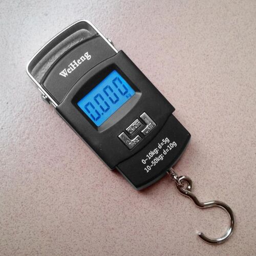Portable LCD Electronic Scale 50KG Weight Luggage Handheld D
