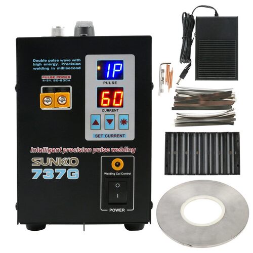 SNKKO 737G Battery Spot Welding Machine + 1KG 0.1*5MM Nickel