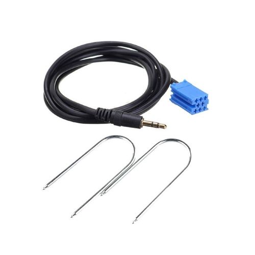 Car Stereo Aux input Vehicle Lead Cable Adaptor 3.5MM Audio