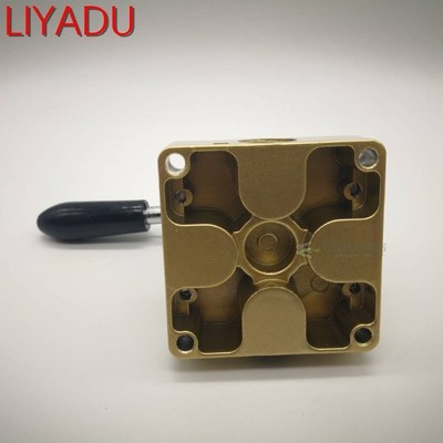 1PCS HV-02 03 04 4 way 3 position 1/4 3/8 1/2 BSPT Pneumatic