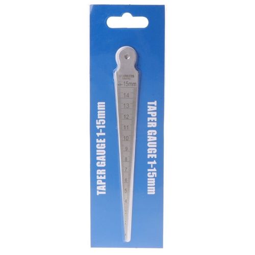 1-15mm Stainless Steel Taper Gauge Feeler Gap Hole Metric In