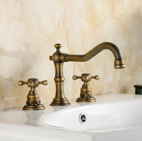 Free Shipping All - ceramic antique three - piece faucet hot